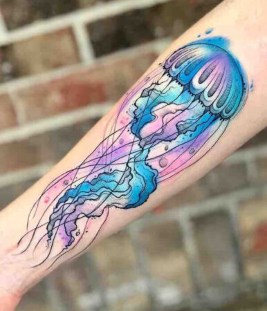 Designing A Unique And Symbolism Behind Jellyfish Tattoos