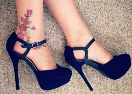 140 Unique Ankle Tattoo Designs For You In 2024   Ankle Tattoo For Girl 450x320 