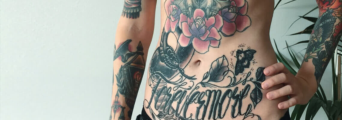 Stomach tattoos  Best Tattoo Ideas Gallery