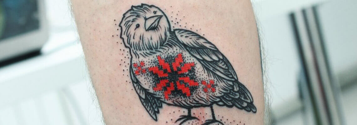 Nitty Gritty Tattoo  Barber Co on Instagram Cardinal Tattoo by  matthewleroux      tattoo cardinal cardinaltattoo colourtattoo  tattooideas bird birdtattoo nittygritty