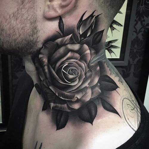 black rose tattoo by Jonathan Montalvo TattooNOW