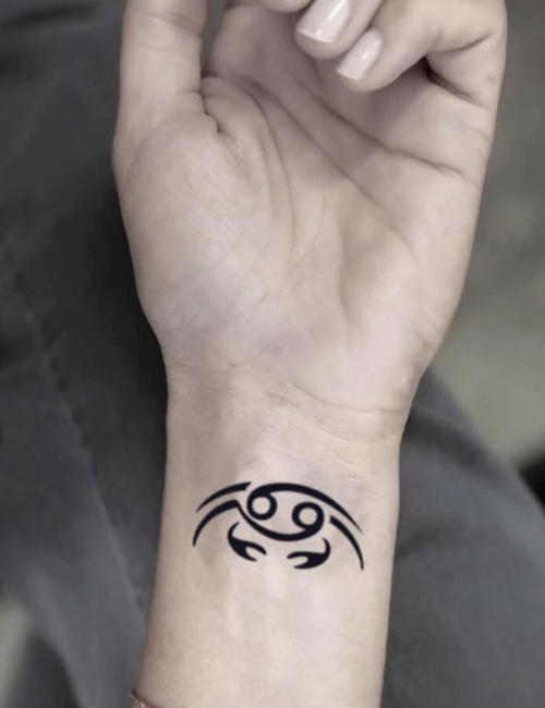 Cancer zodiac sign tattoo ideas photos