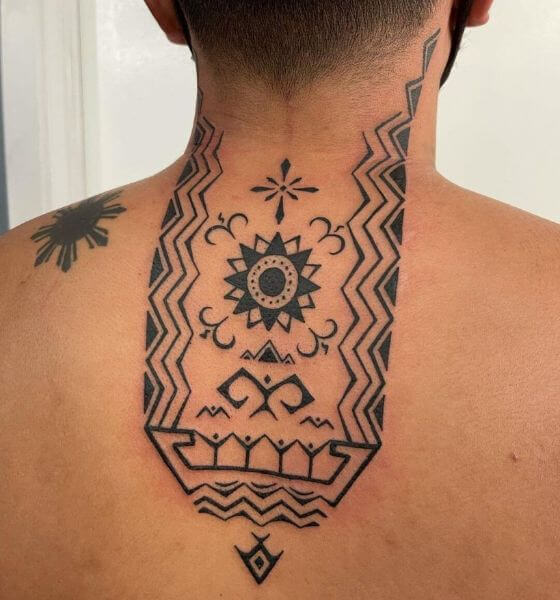 Filipino tribal 34 sleeve by Lala Ellsworth at Frost City Tattoo in  Midvale UT  rtattoos