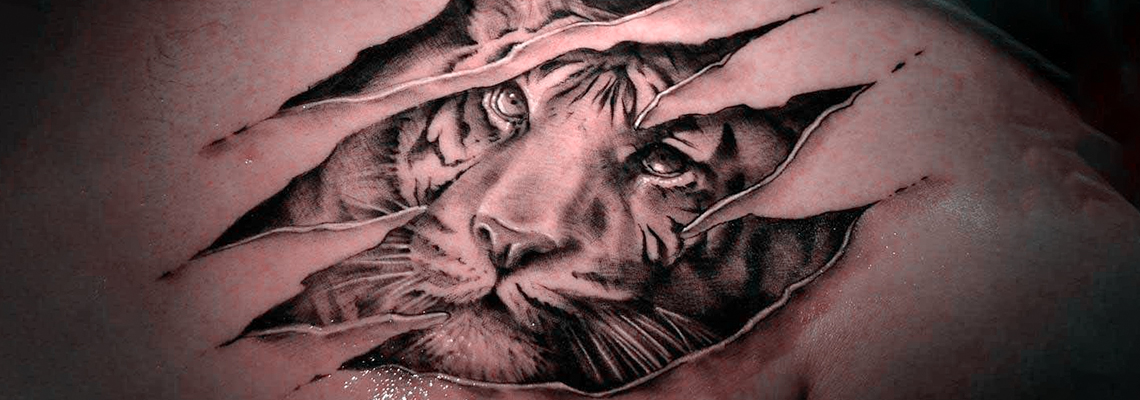 Double Vision Tattoos are Dizzying Designs on the Skin