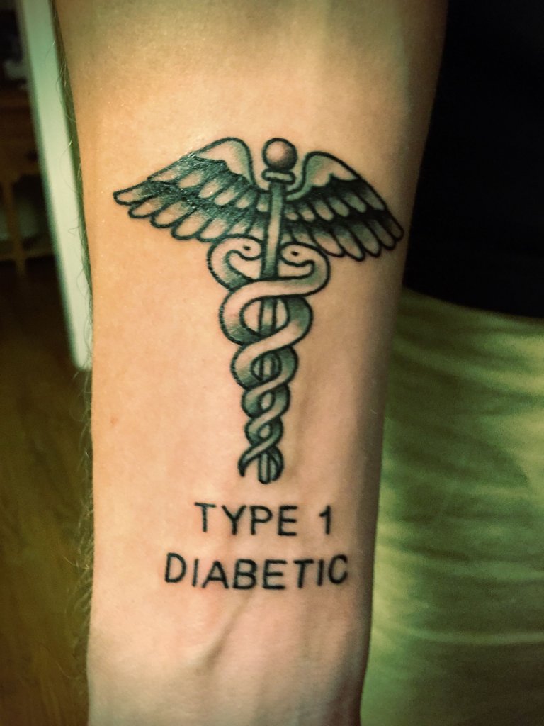 Buy Type One Diabetes Temporary Tattoo Diabadass I Am Greater Online in  India  Etsy