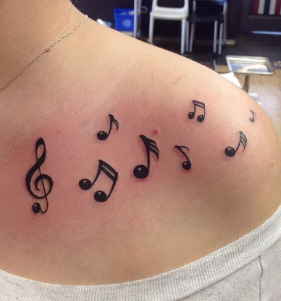 92 Stylish Musical Tattoos On Wrist  Tattoo Designs  TattoosBagcom