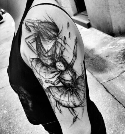 25 Best Blackwork Tattoo Ideas and Their Meaning in 2024
