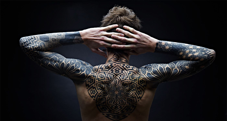Symmetrical pattern tattoos  Tattoogridnet
