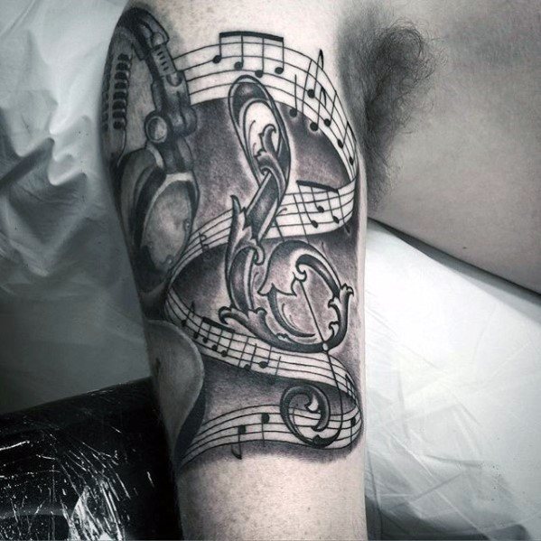 Tattoo uploaded by Jaris Ink  Headphones Tattoo by Jaris Ink  httpsjarisinkcom  Tattoodo