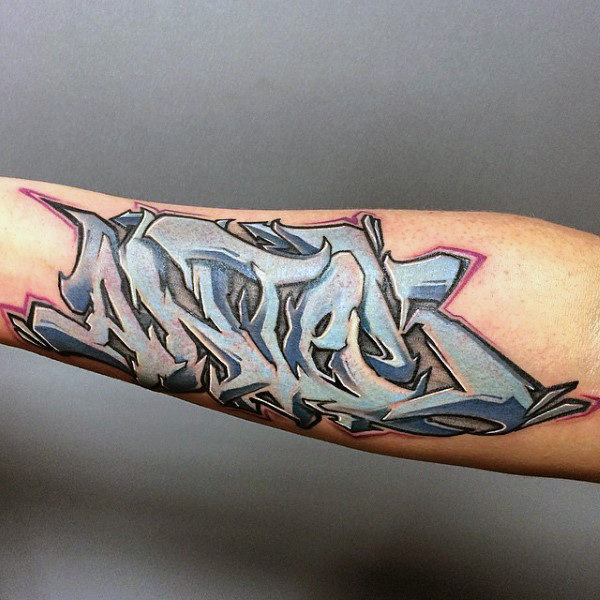 graffiti tattoo sleeve