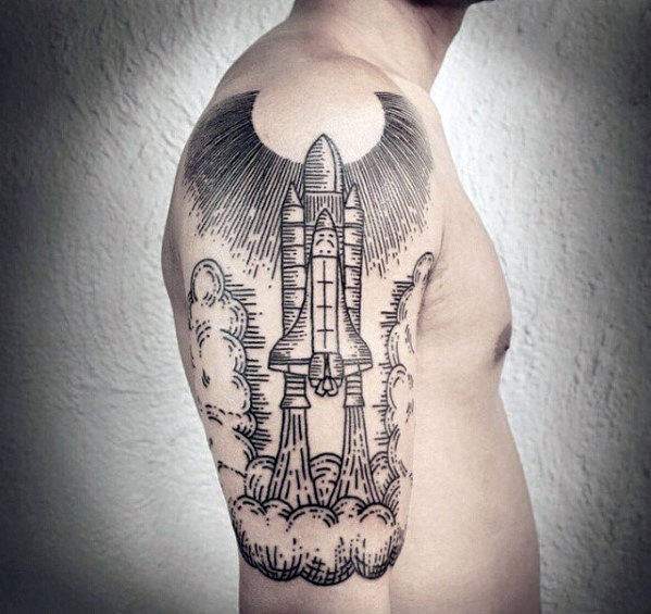 Details more than 83 space shuttle tattoo latest  thtantai2