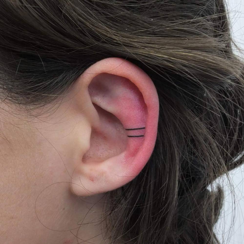 220 Awesome Ear Tattoo Designs with Meanings and Ideas  Body Art Guru