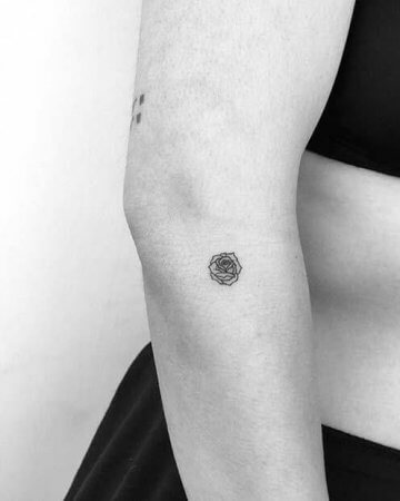 55 Most Beautiful Tiny White/Black Tattoo Designs[2024 Tattoo Ideas]