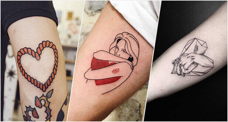 Heart shape tattoo hires stock photography and images  Alamy