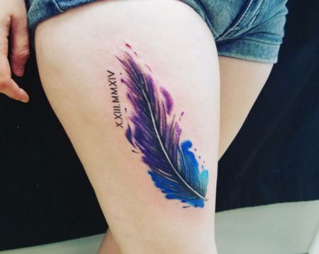 Feather Tattoo Designs and Their Meanings, Culture & Religion