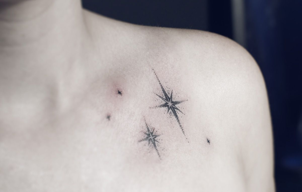 Вифлеемская звезда тату