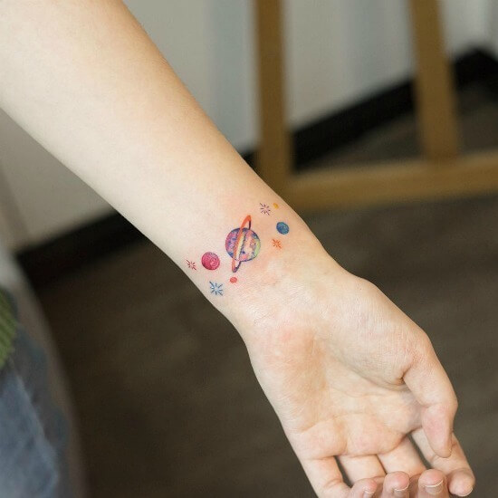 54 Colorful Tattoos To Bring Light Into Your Life