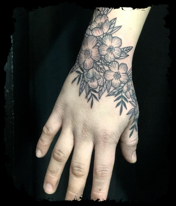 Floral-Hand-Tattoo