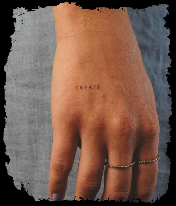 Word-Hand-Tattoo