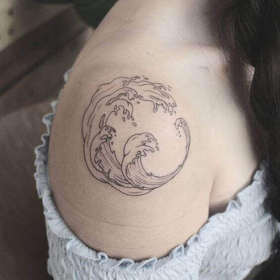 The Great Wave Tattoo by OCThomas on DeviantArt
