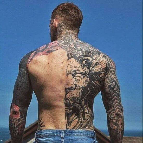 Fascinating back tattoos  design ideas for men and women