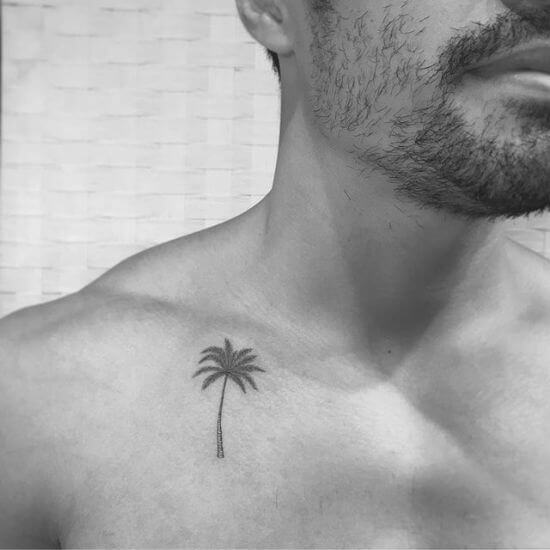 Naksh Tattoos  Palm tree tattoo symbolises a persons  Facebook