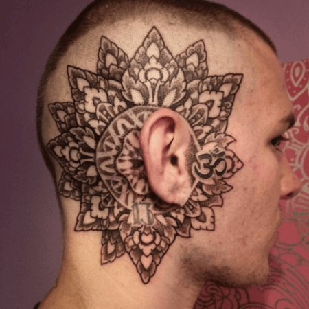 40 Hardcore and Creative Head Tattoo Ideas [2024 Designs]