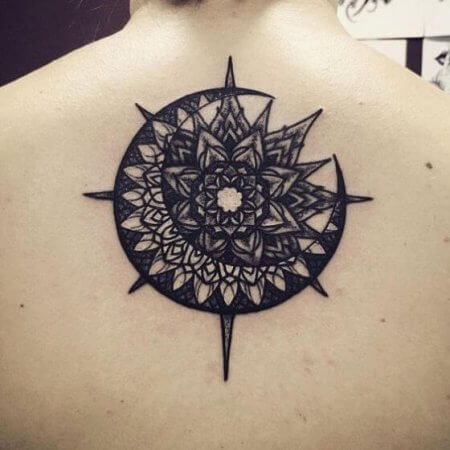 Top 50 Outstanding Sun And Moon Tattoo Designs 2024   Sun And Moon Mandala Tattoos Ideas 2021 450x450 