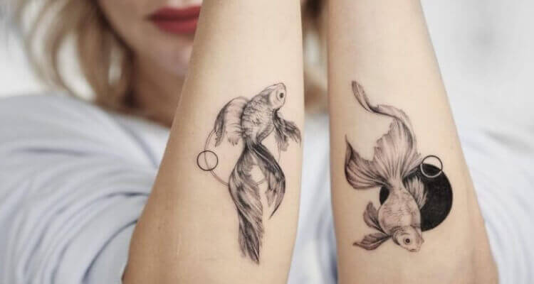 Little Tattoos — Little fish tattoo on the right thigh. Tattoo...