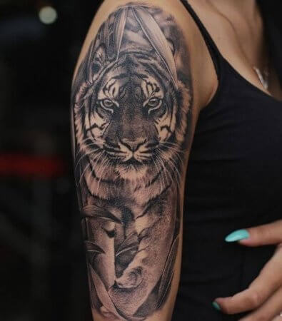 Top 65 Tiger Tattoo Sleeve Designs That Will Blow Your Mind!