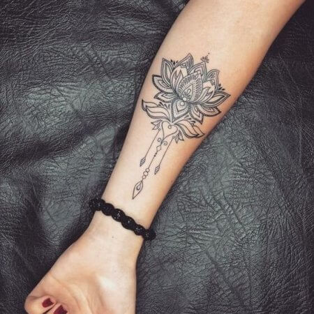 30 Pretty Lotus Flower Tattoo Ideas + Trendy Designs 2024