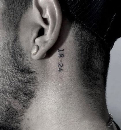 35+ Minimalists Behind the Ear Tattoo Ideas [Trendy Designs]