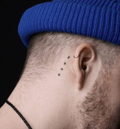 35+ Minimalists Behind the Ear Tattoo Ideas [Trendy Designs]