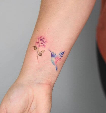 70+ Lovely Hummingbird Tattoo Ideas: Meaning and Designs 2024