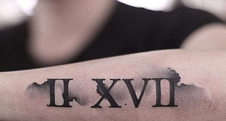 50 Sensational Roman Numeral Tattoos  Tattoo Me Now