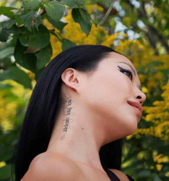 Female Neck Tattoos  Neck tattoo Chest tattoos for women Throat tattoo