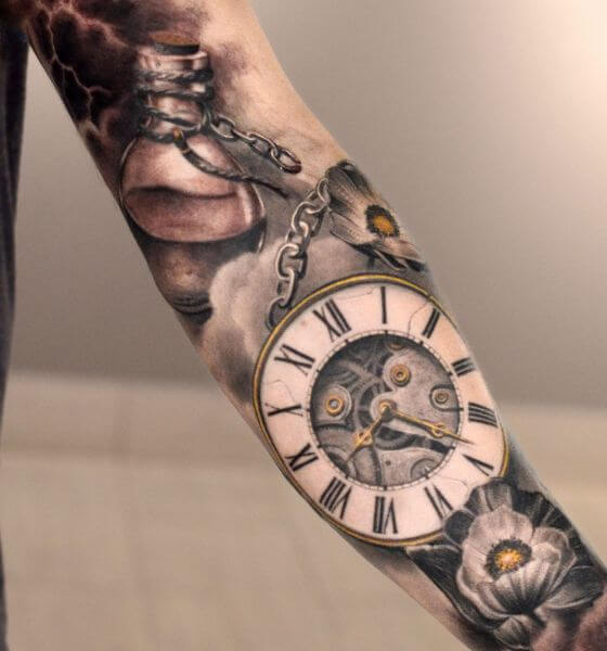 101 Best Birth Clock Tattoo Ideas That Will Blow Your Mind  Outsons