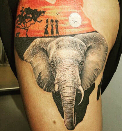 40 Most Beautiful and Meaningful Elephant Tattoo Ideas 2024