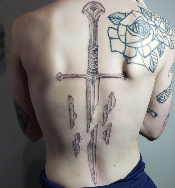 Sword Tattoos  55 Coolest Designs For Men  Women With Symbolism