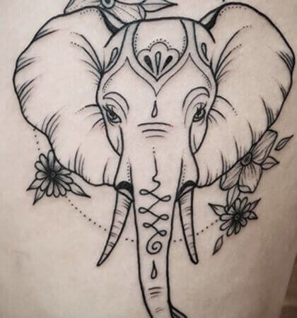 40 Most Beautiful and Meaningful Elephant Tattoo Ideas 2024