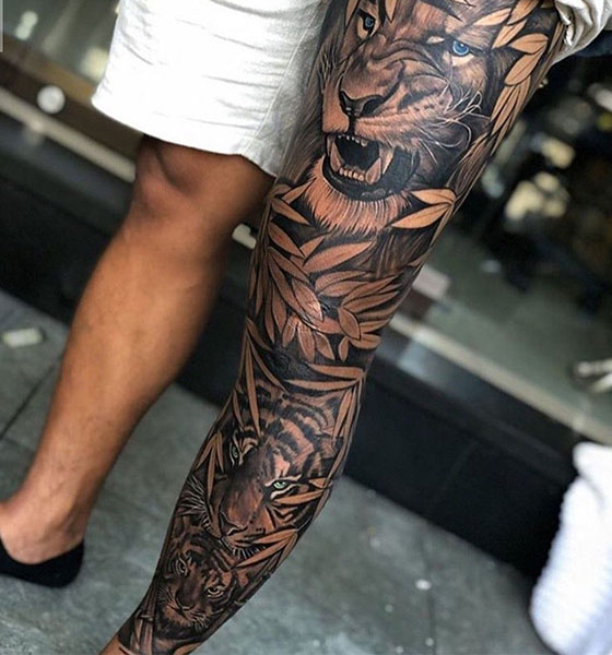 75 Thigh Tattoo Ideas for Men 2023 Cool  Classy Ideas  DMARGE