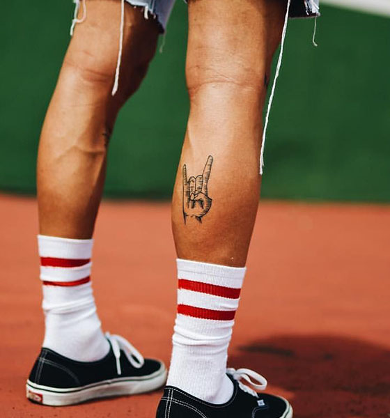 85 Superb Calf Tattoos For Men