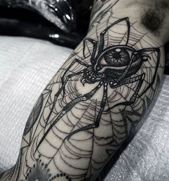 40+ Stunning Spider Tattoo Designs and Their Meaning 2024