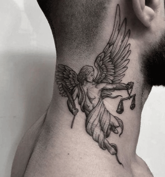 guardian angel tattoo design by chazofearth on DeviantArt