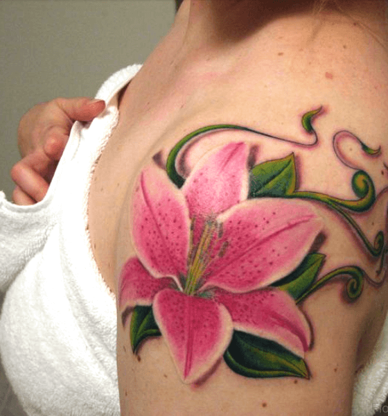 50 Pretty Lily Flower Tattoo Ideas and Their Meaning