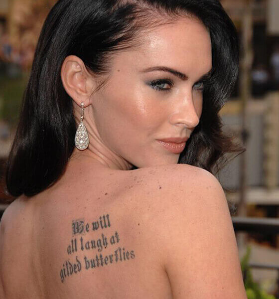Megan Foxs Tattoos And Their Meaning Trending Tattoo