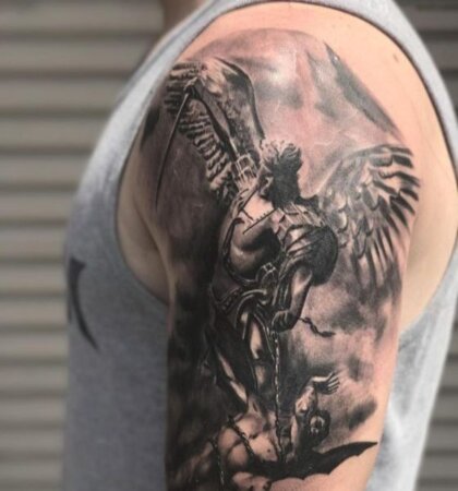 40+ Beautiful Angel Tattoo Ideas 