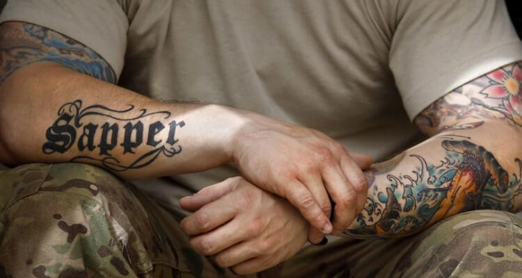 Army Tattoo Ideas With Quotes QuotesGram