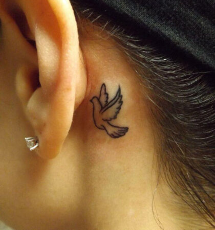 50 Most Beautiful Dove Tattoo Designs Ideas with Meaning