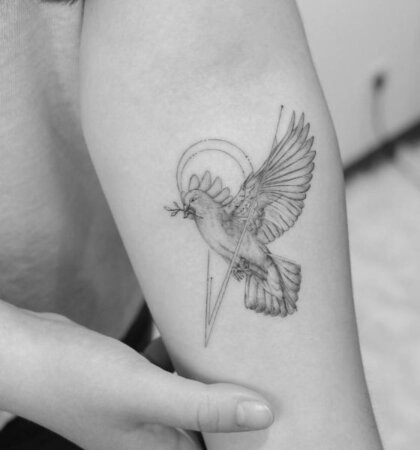 50 Most Beautiful Dove Tattoo Designs Ideas with Meaning